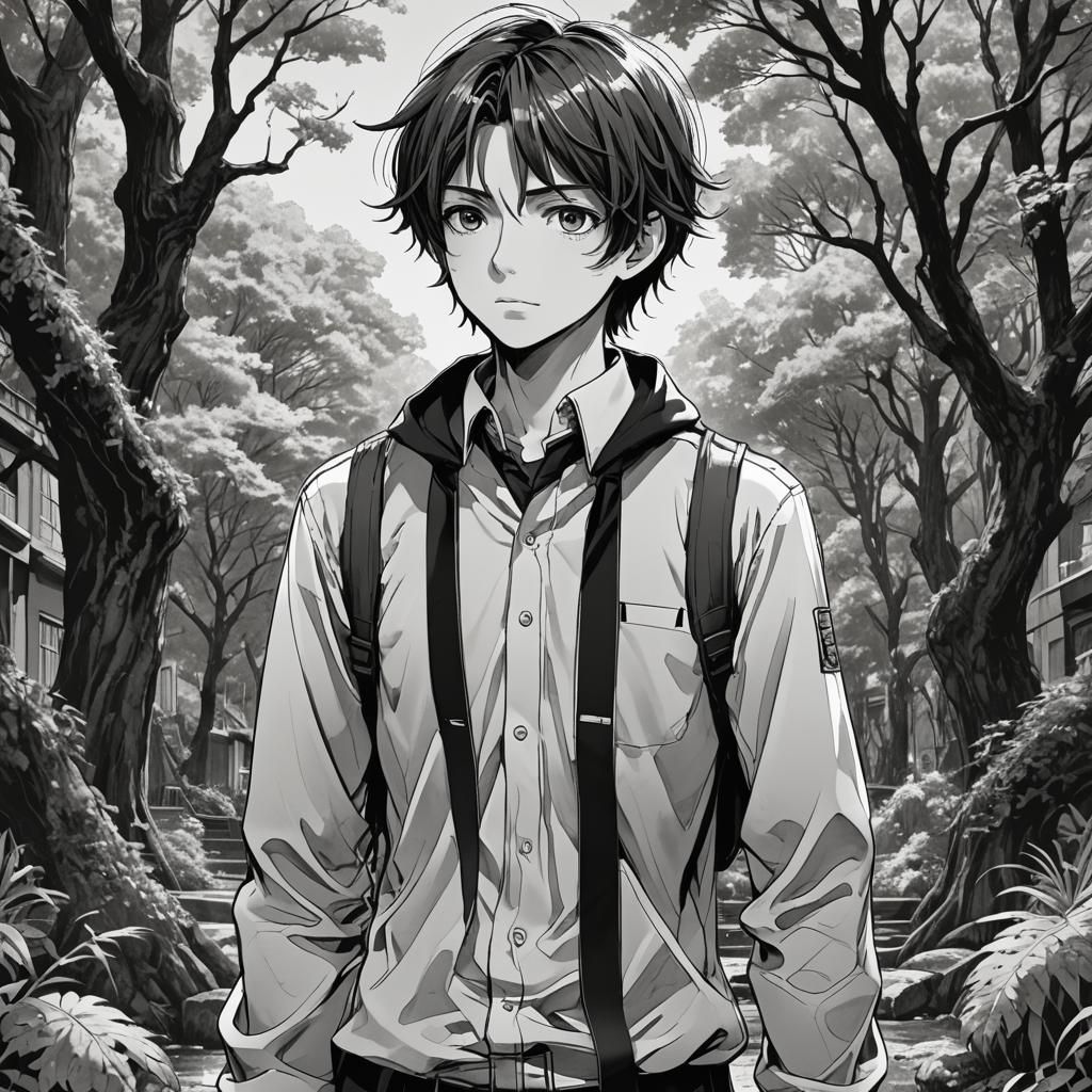 Everyman Figure in Fantasy World