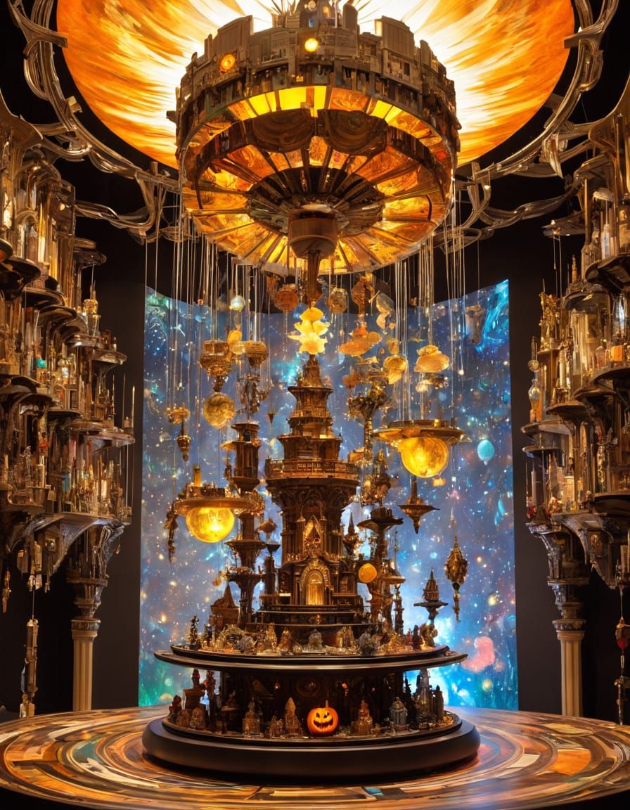 imagination, chandelier, super transformation