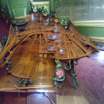 Victorian Era Dining Table Display