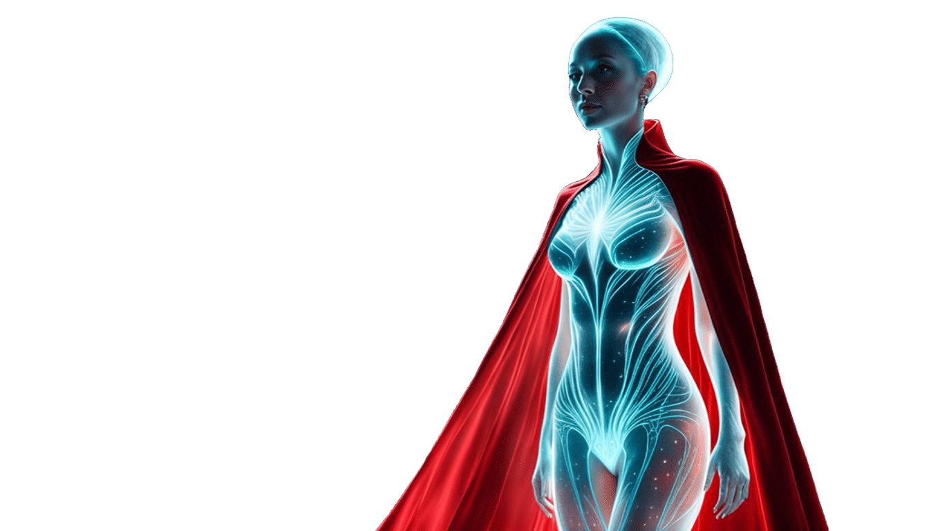 Opalescent Alien Appears Before Congress in Galactic Style