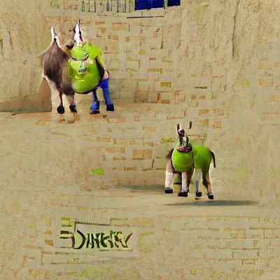 Shrek and Donkey Together