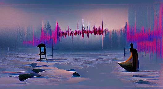 Sound of the Silence: An AI Interpretation