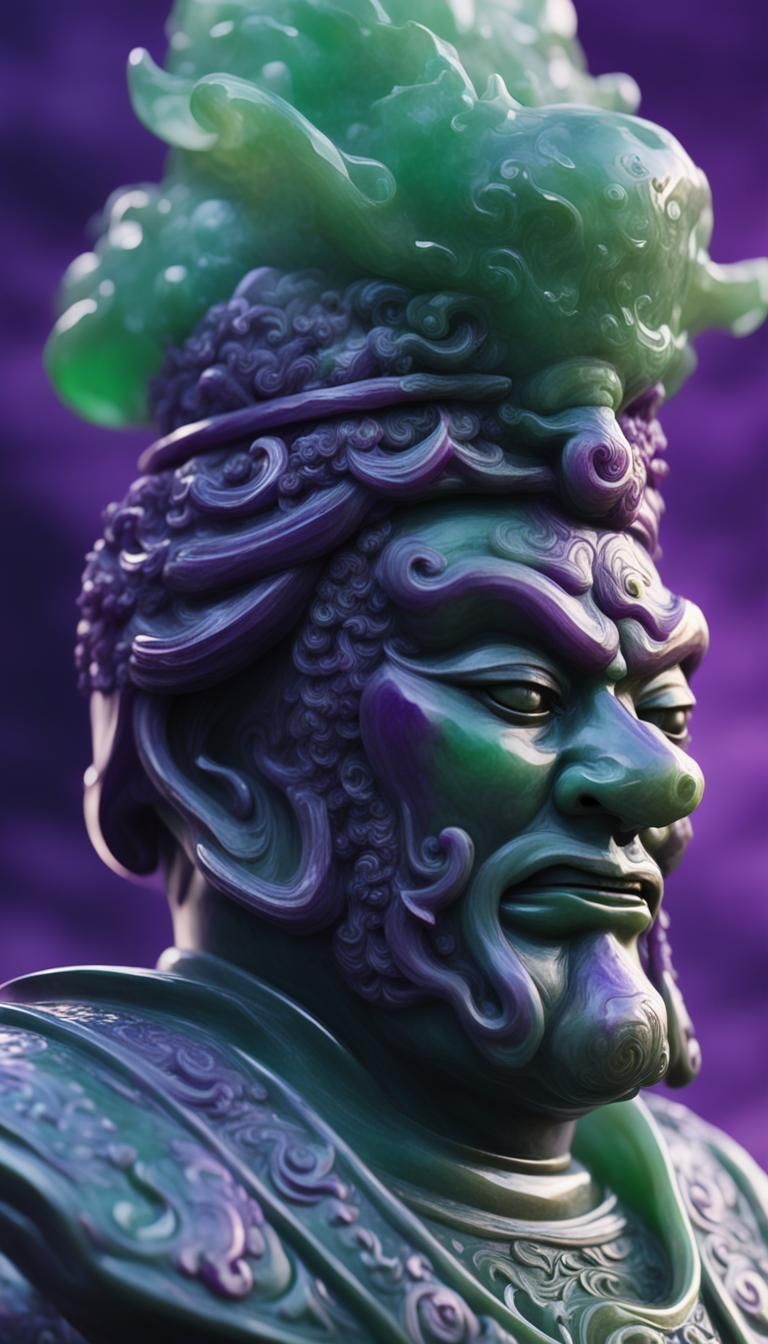 "General" / Jadeite figurine