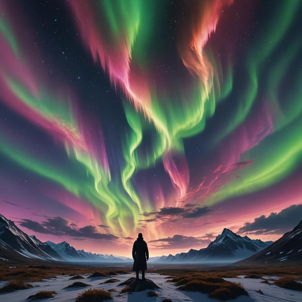 Aurora Borealis: A Cinematic Celestial Wonder