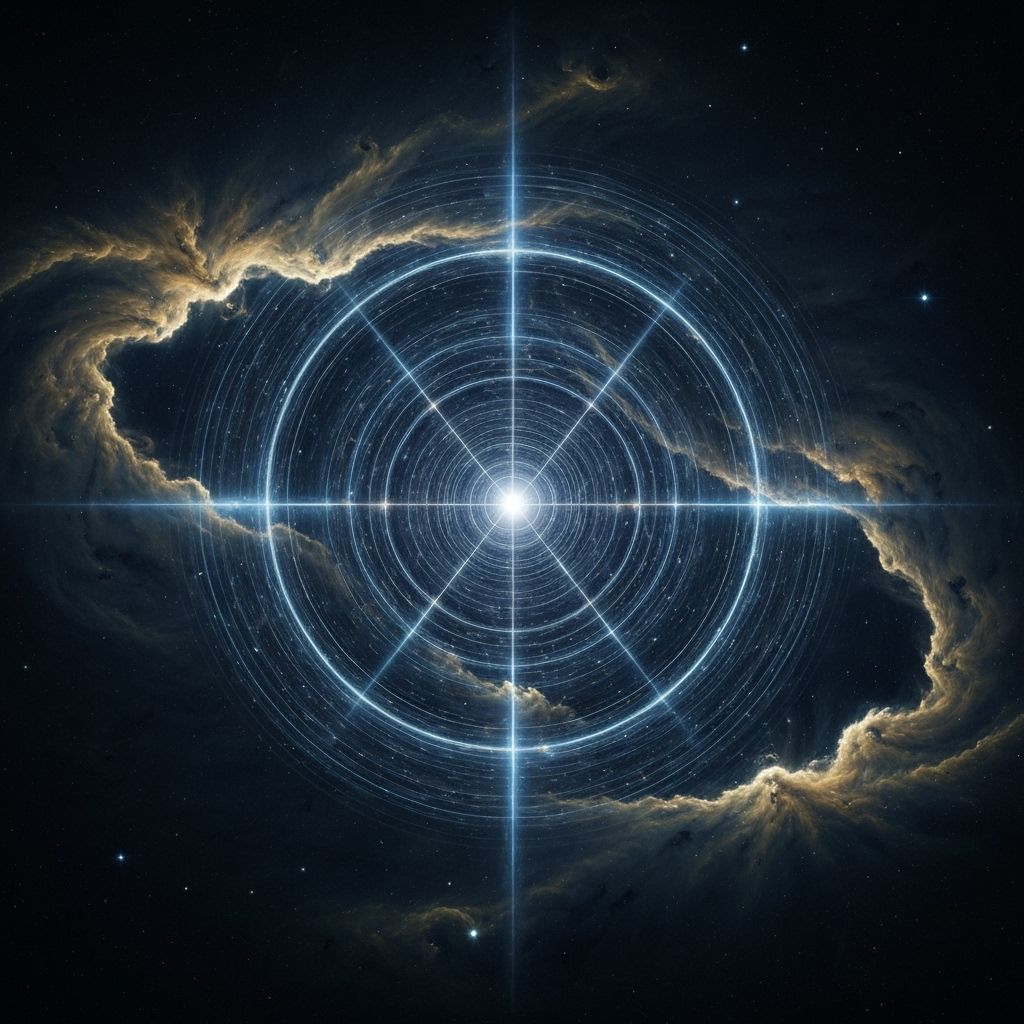 Divine Astral Circuitry Unveiled In Cosmic Nebula