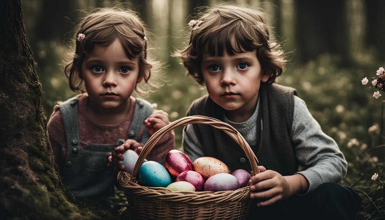 Children's Easter Egg Hunt in Enchanted Forest