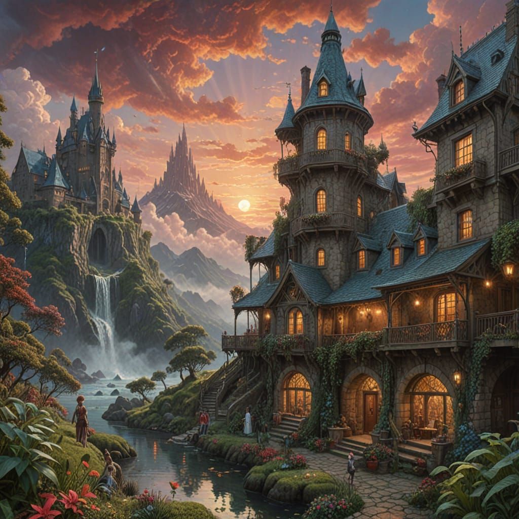 Atlantis On A Friday Dusk