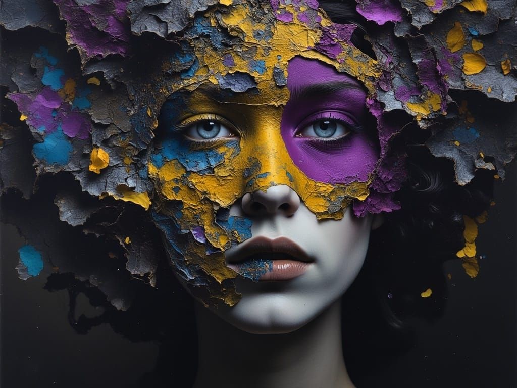 Vibrant Dreamscape with Intricate Details and Dramatic Light...