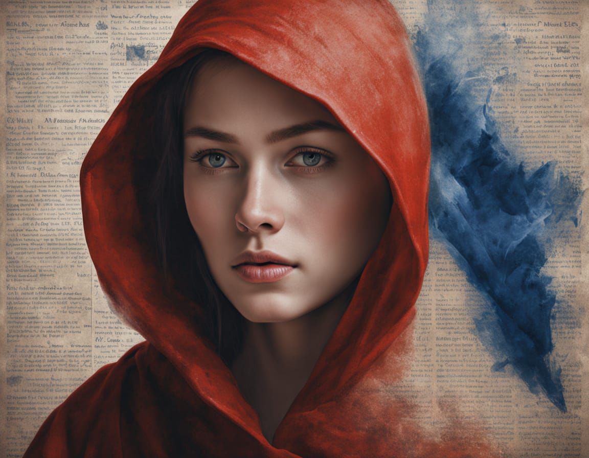 reminiscent of Red Riding Hood