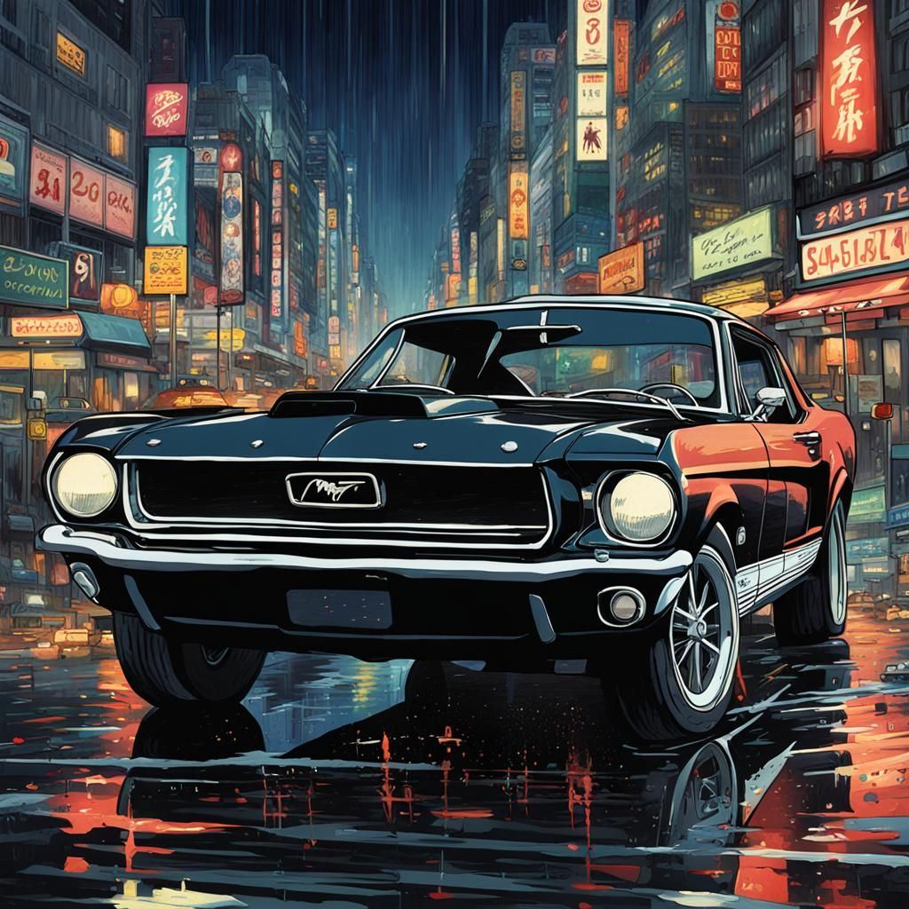 70s Muscle car eastern journey