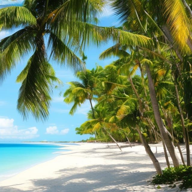 Fantastical Tropical Beach Paradise