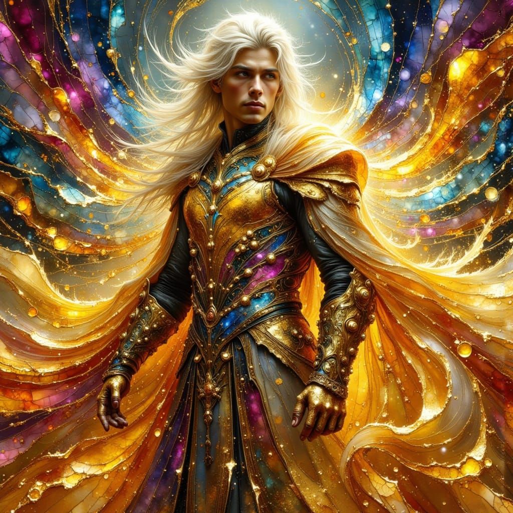 Golden Prince in Resplendent Armor