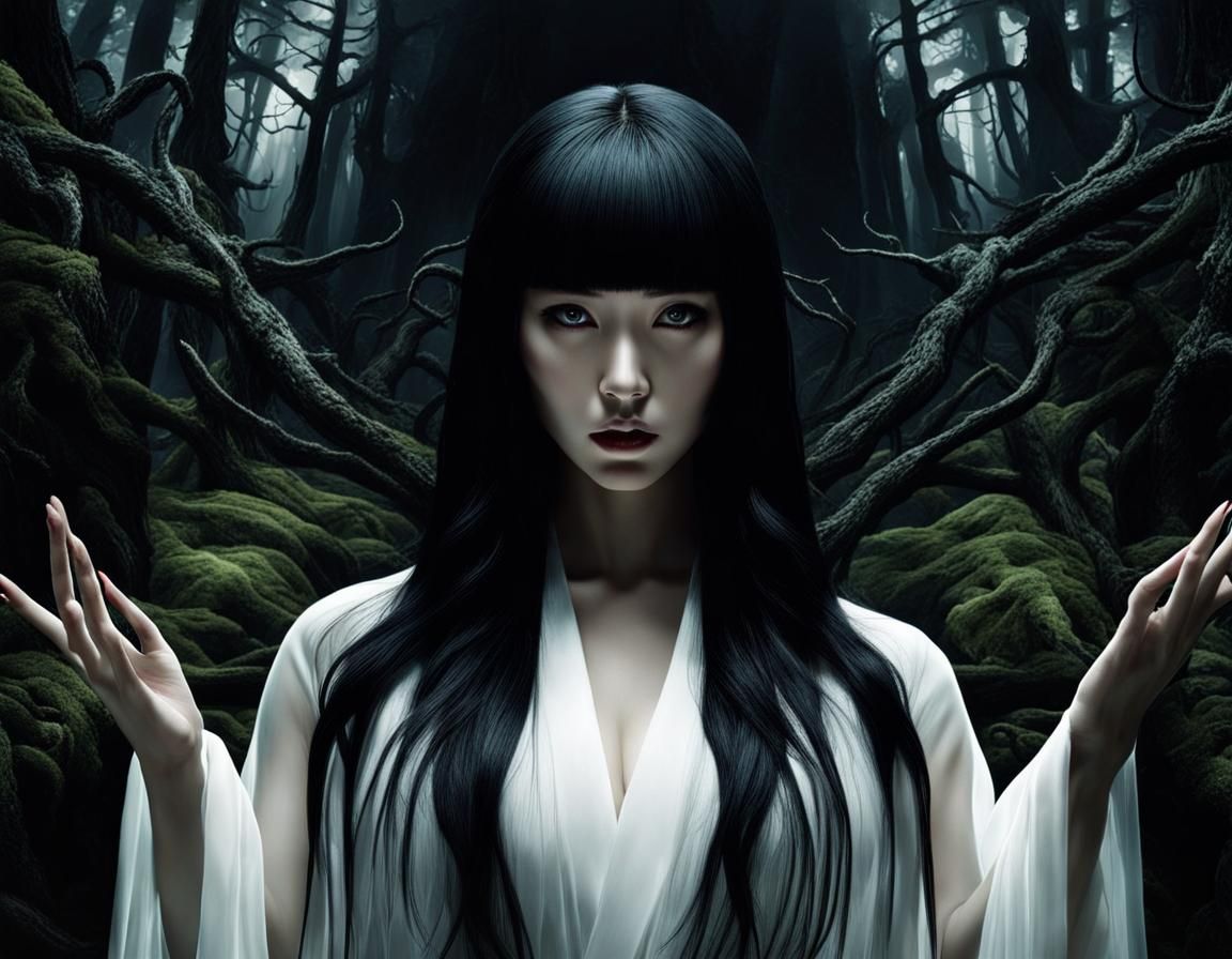 Eldritch Woods: A Japanese Horror Portrait