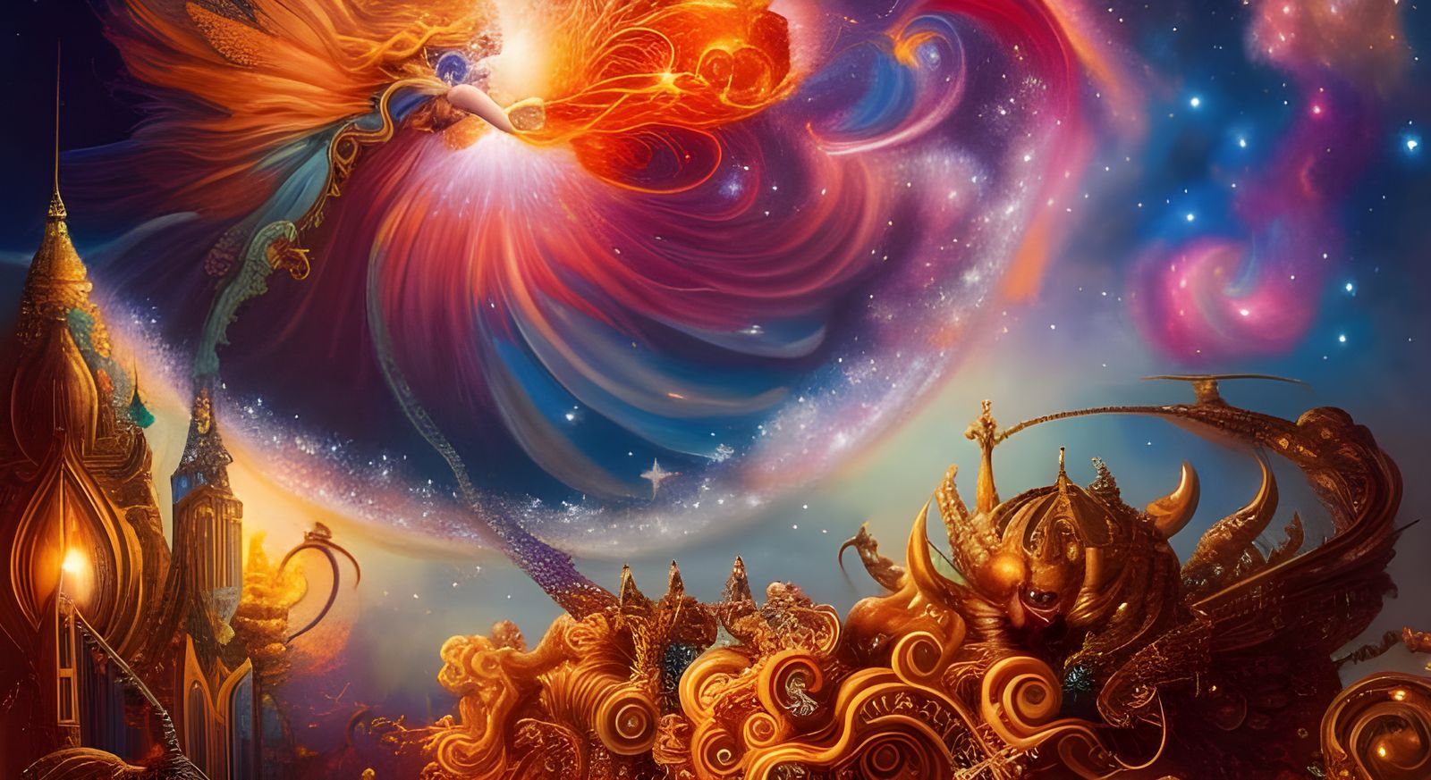 Galactic battle between Guud n Evel