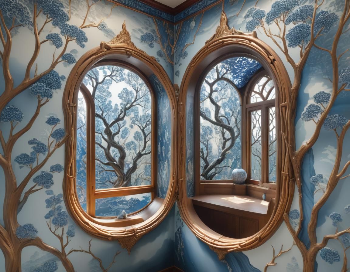 Animated Cuprite Heads with Dancing Light