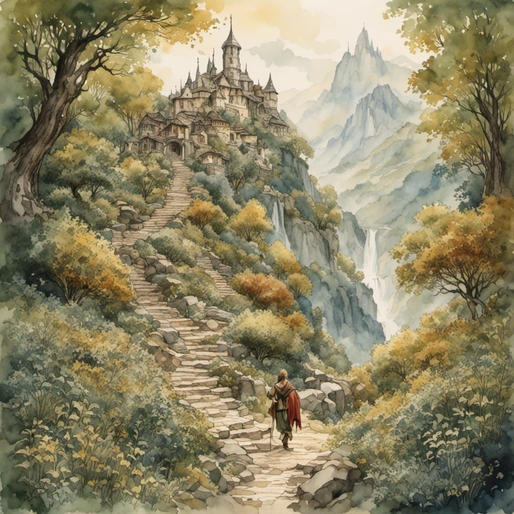 Divine Steps: A Storydweller Lora Interpretation