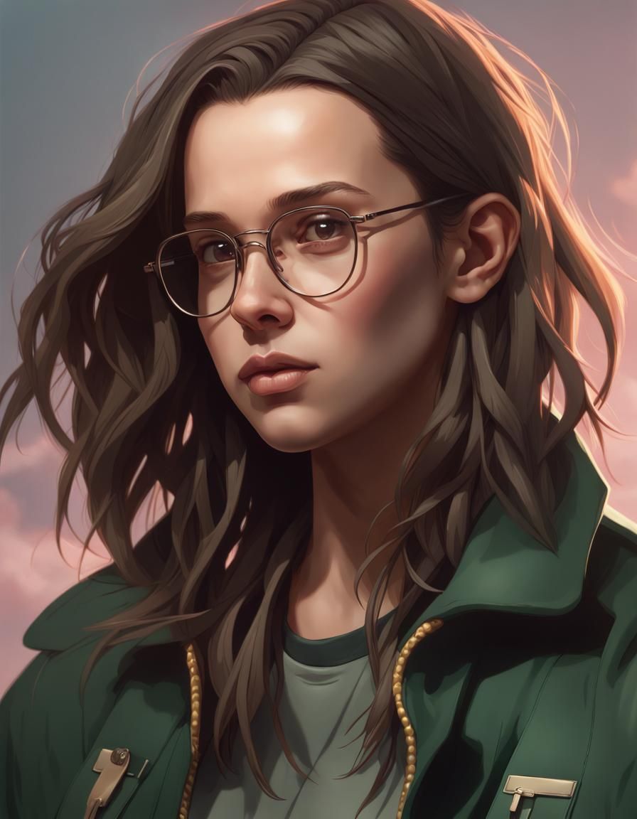 Detailed Portrait with Dynamic Lighting