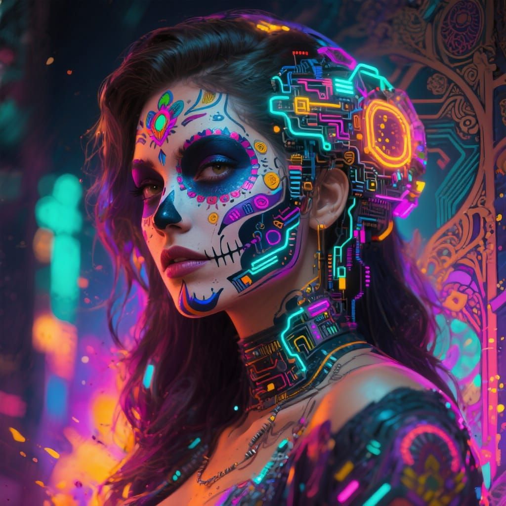 La Catrina Futurista