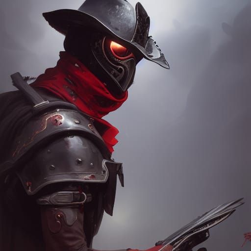 Steampunk meets witch doctor cowboy hybrid