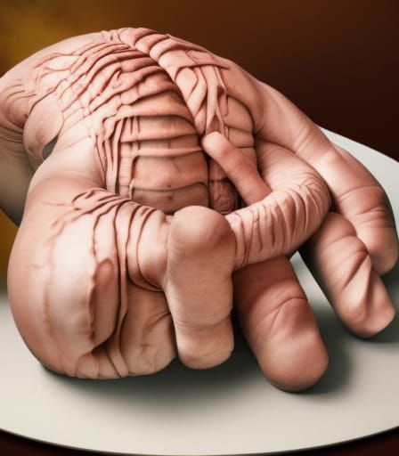 Surreal Insectoid Manifestation in Stop-Motion Style