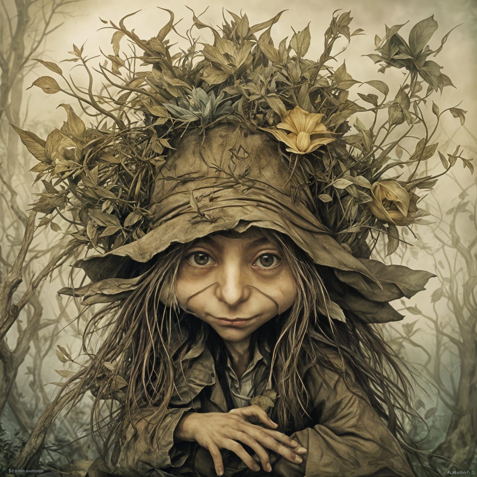 Eerie Calm Before the Storm in Faerist Style