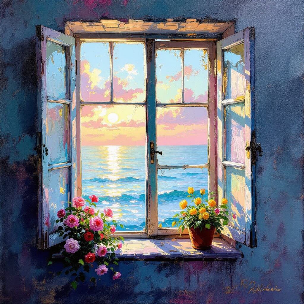 Broken Window in Metamodern Style