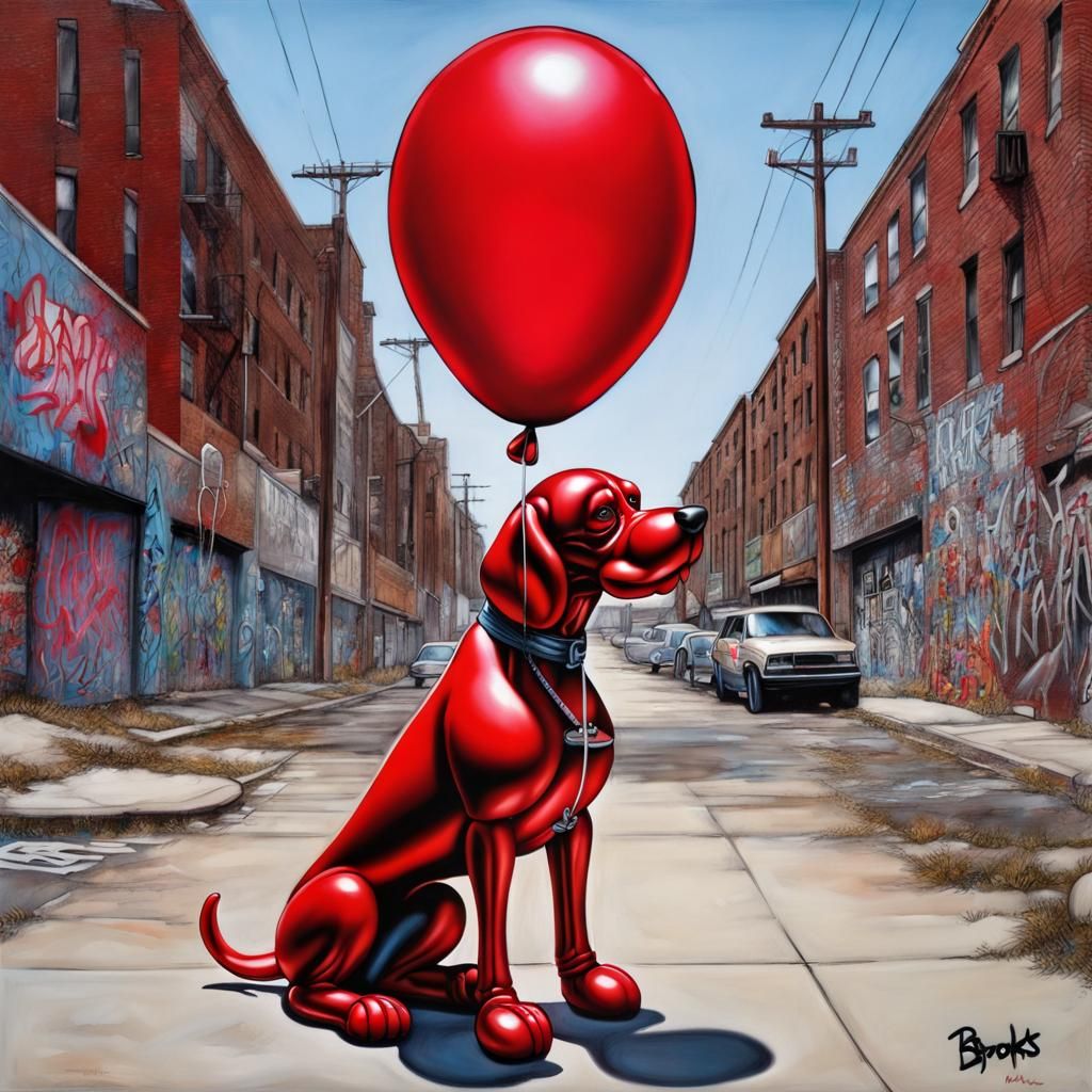 RED DOG BALLOON