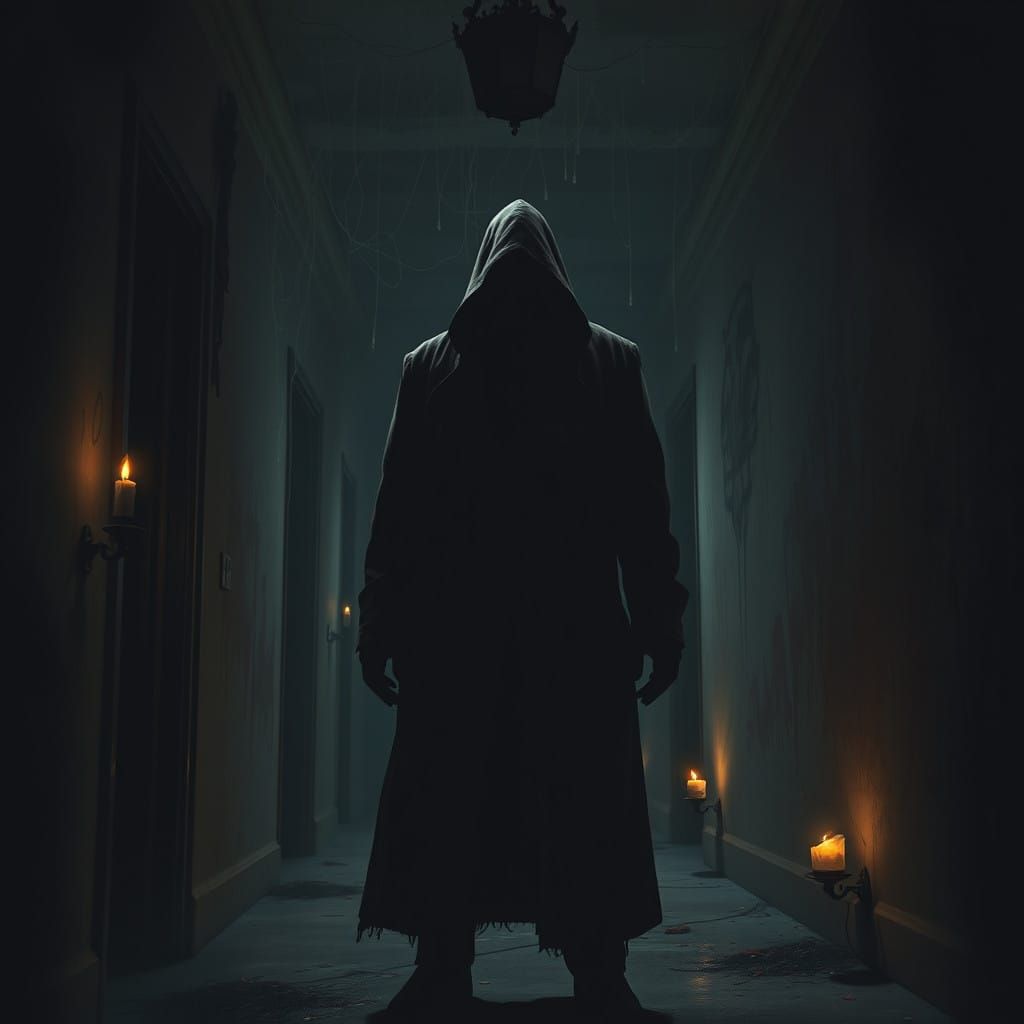 Ominous Figure Lurks in Shadows