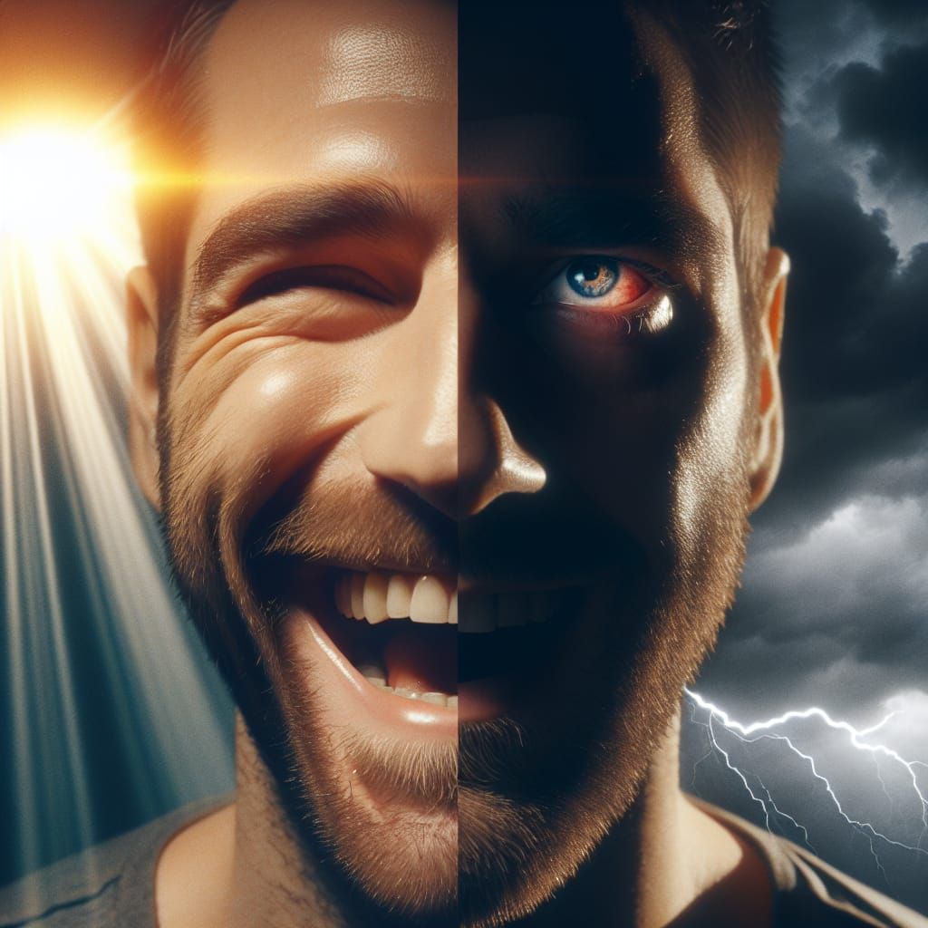 Light and Dark Split