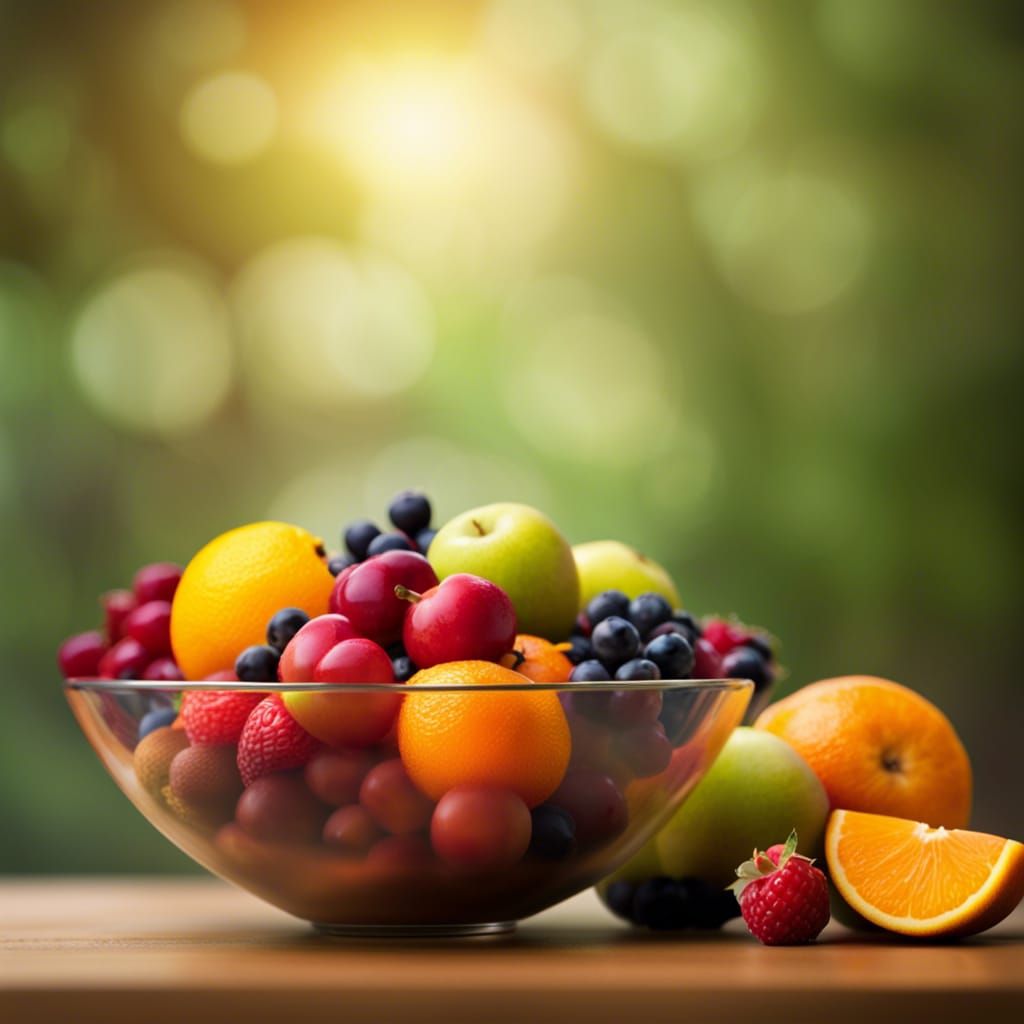 Fruit Still Life in Professional Photography Style