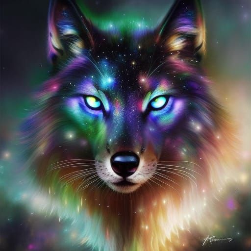 Cosmic Glass Tree Eruption in Ominous Style