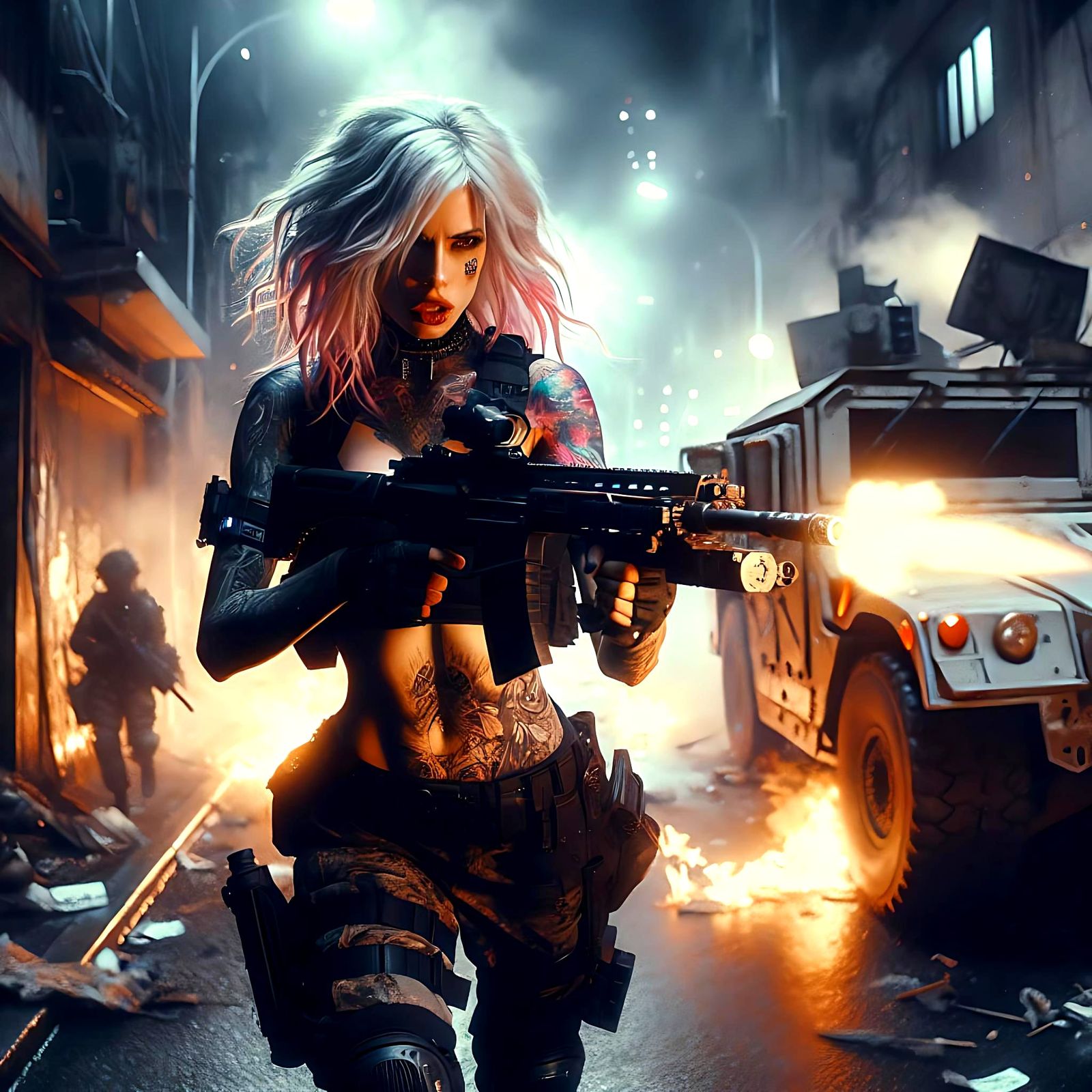 Cyberpunk 2020 : Peace is like a Credit score in Karma.