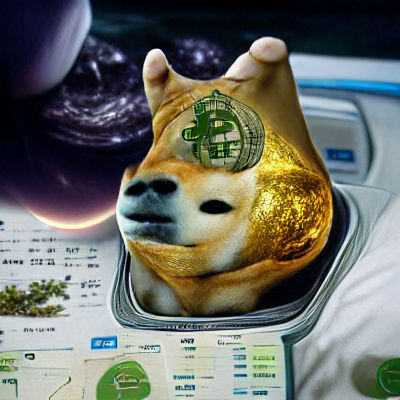 Doge Day Trader on Alien Planet