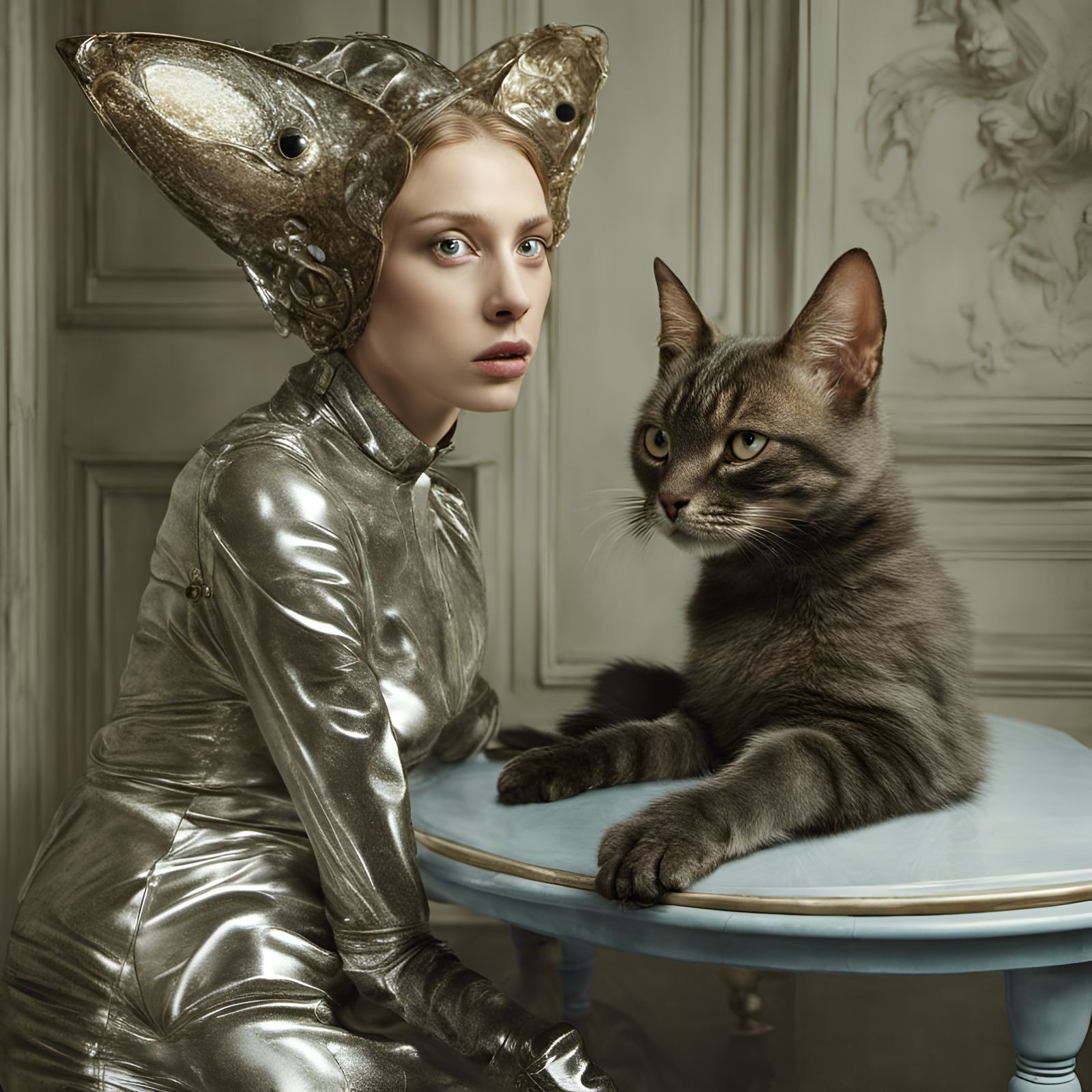 Alien People and Pets in Dreamy Magical Realism