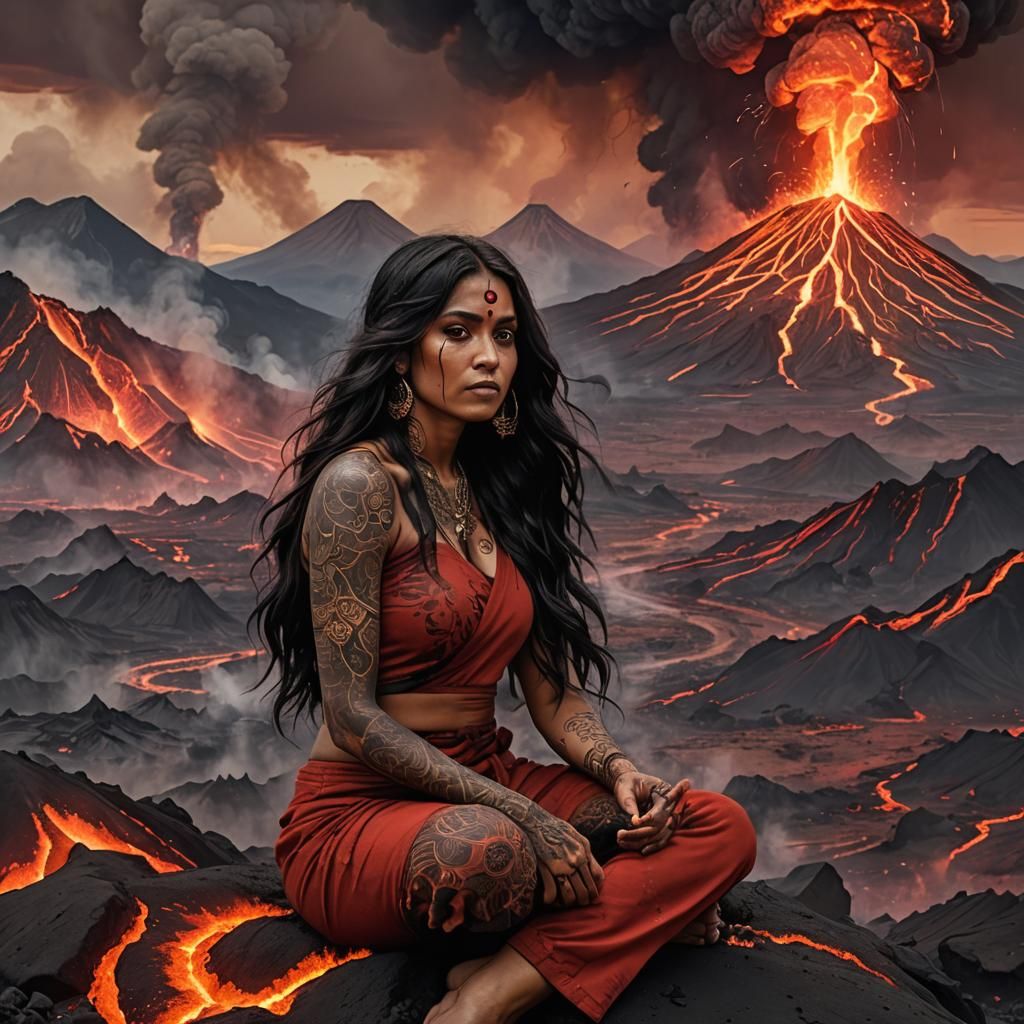 Volcanic Woman: A Heavy Metal Inferno