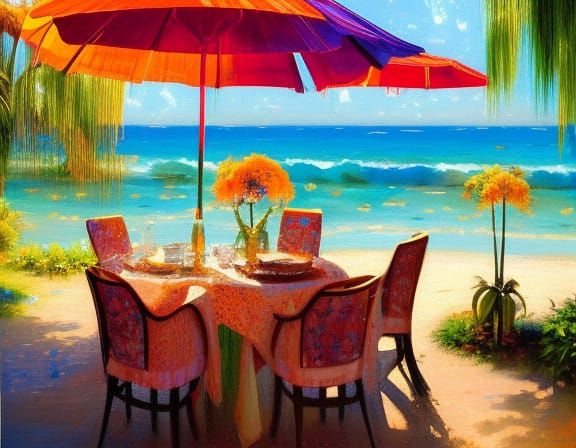 Tropical Paradise Resort with Sparkling Pool