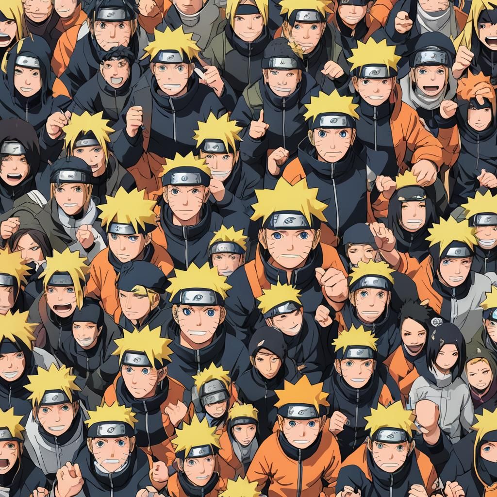 AI Generated Image of Naruto