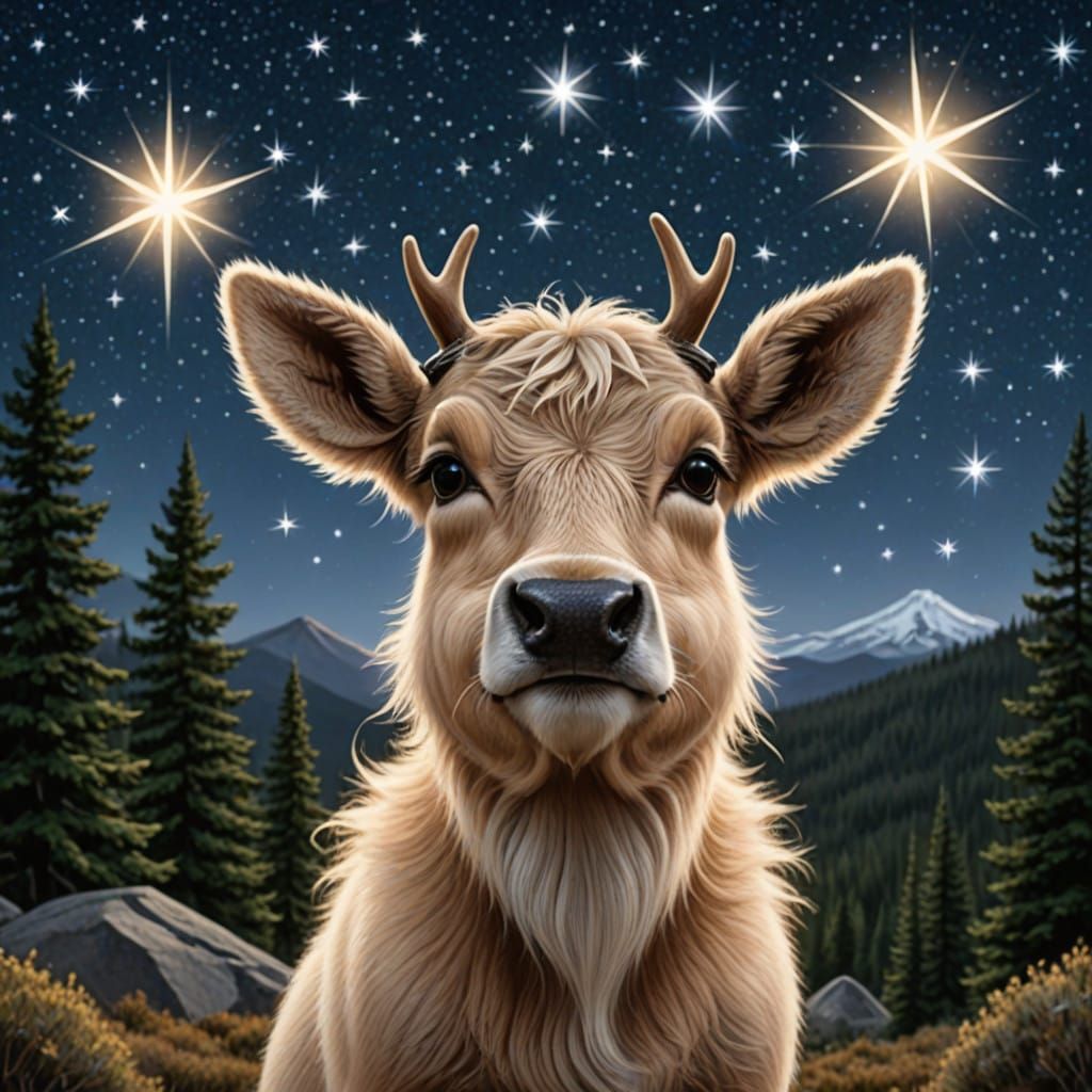 Shasta twinkle little star, hairy Bullwinkle