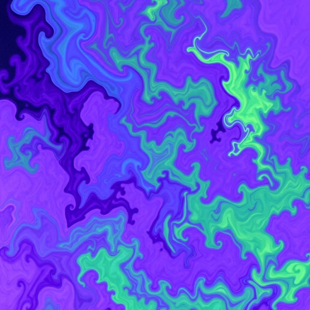 Mesmerizing Clouds in Dreamlike Color Field