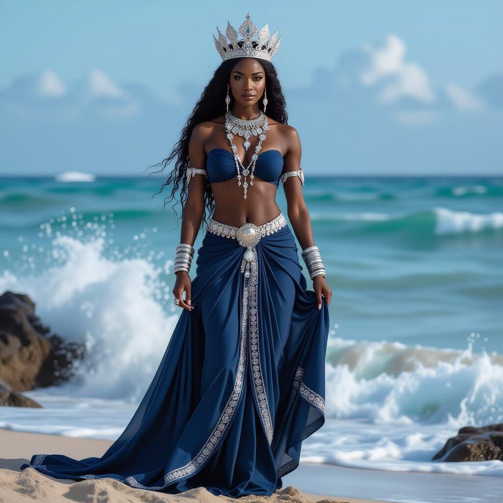 Yemaya, Queen of the Ocean, Warrior of the Sea