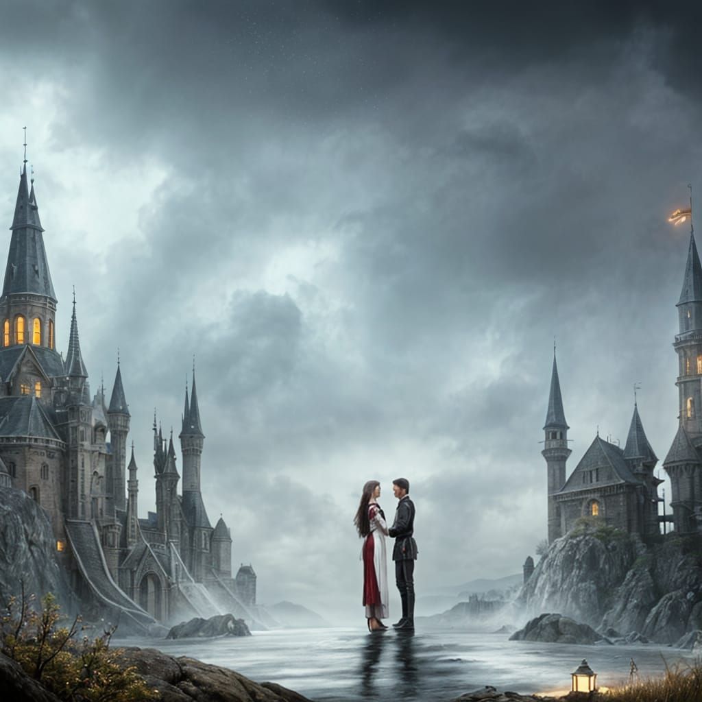 Forbidden Medieval Romance in a Fantastical City