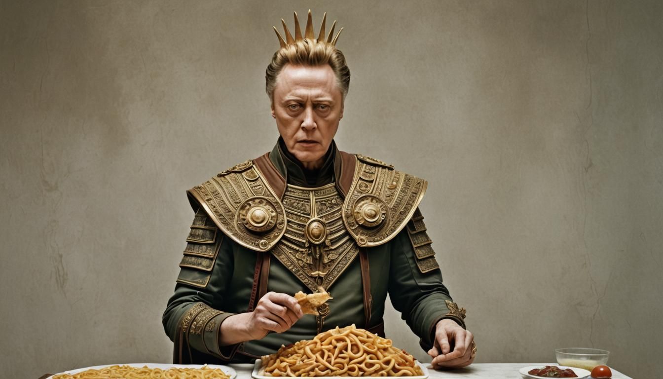 Christopher Walken as Space Marine Chef