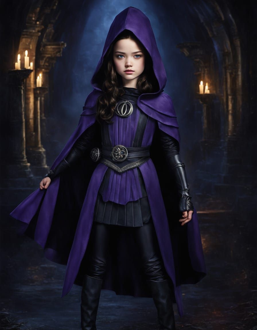 Mackenzie Foy as Raven in Armor