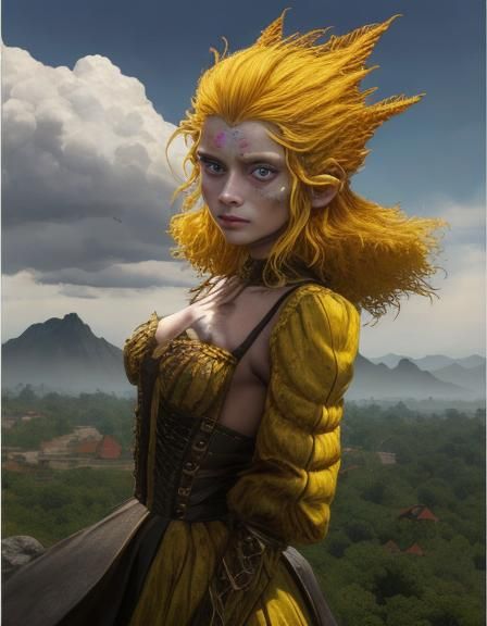 Magical Biological Forms in Surreal Style