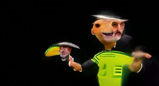 AI Image Result for "Hola senores umanos"