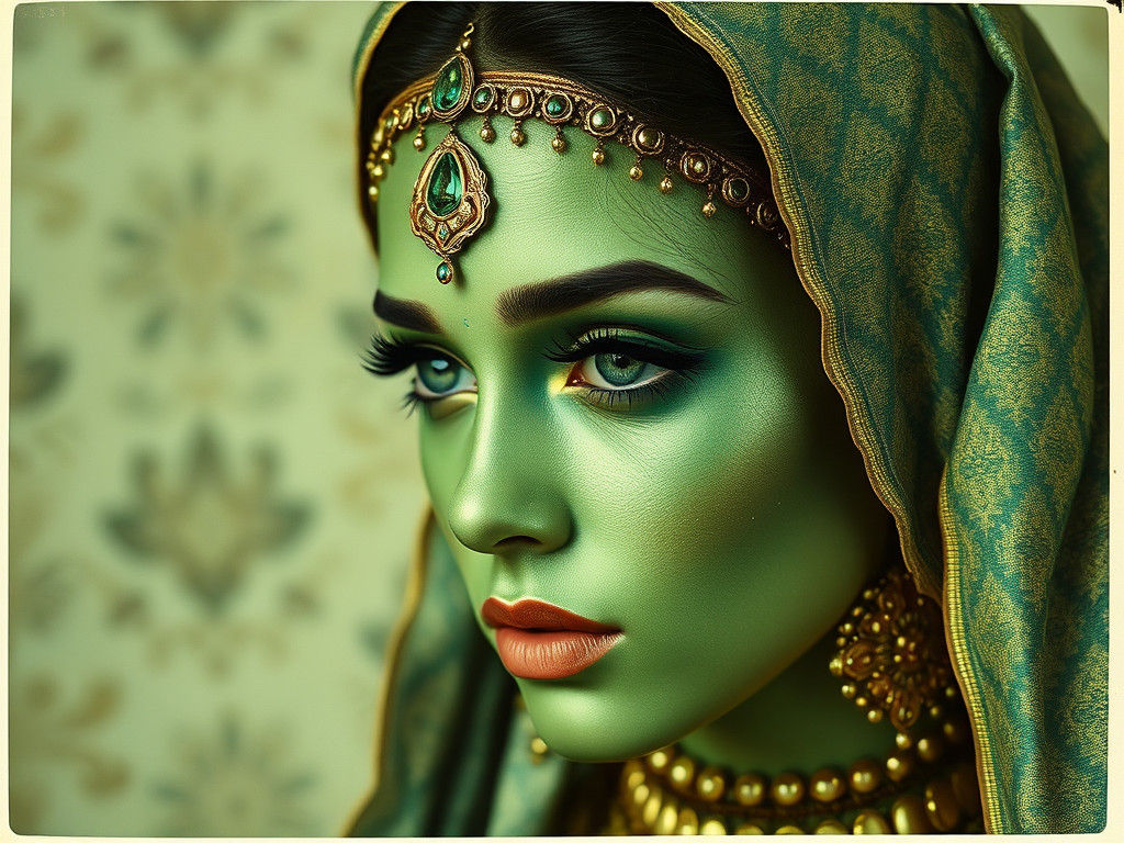 Metallic Persian Green Level Deceive Masterpiece