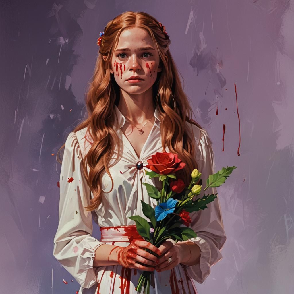 Carrie White: Pixar-Style Prom Concept Art