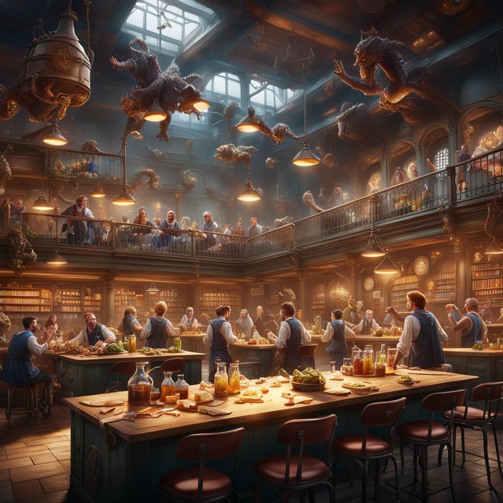 German Students Organize Science Slam, Fantasy Concept Art