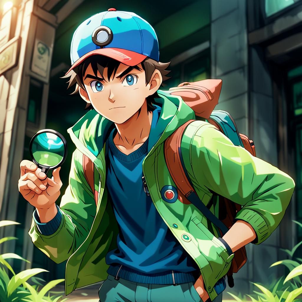 Anime Detective: Ash Ketchum Inspired Pokémon Trainer