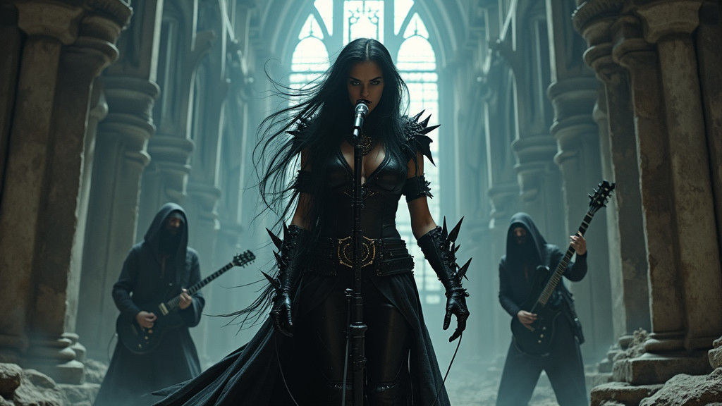 Dark Metal Goddess Trapped in a Female Fronted Band